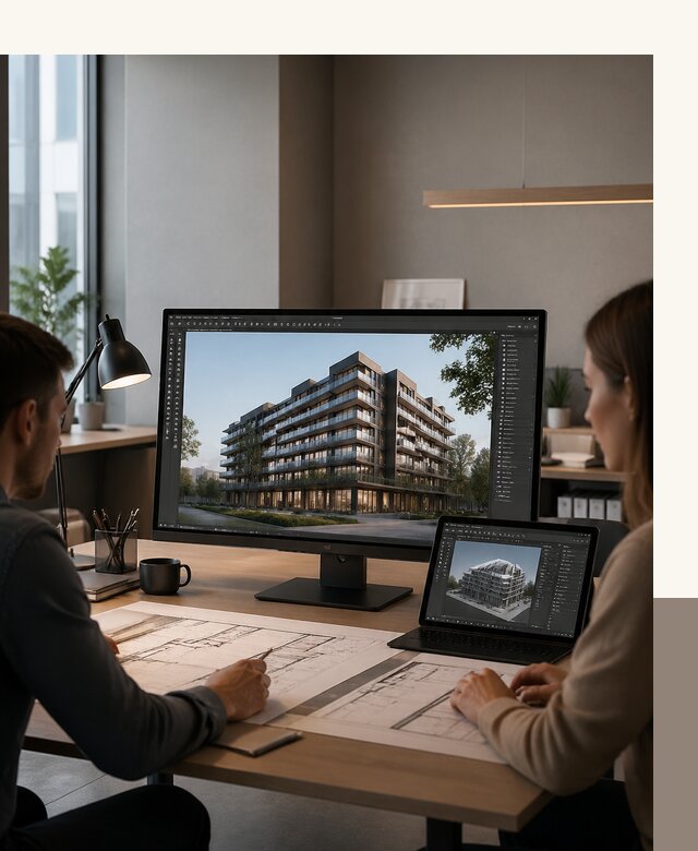 3D визуализация архитектуры и объектов строительства в Пензе