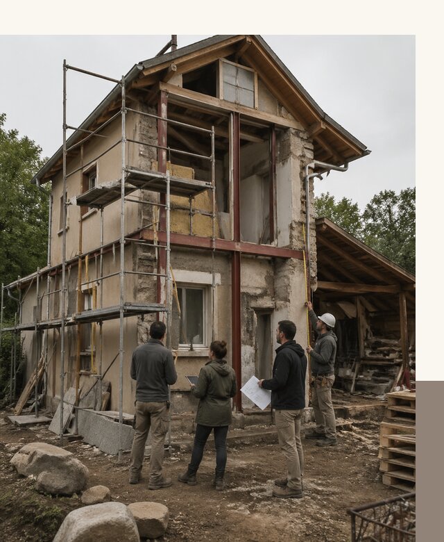 Реконструкция загородного дома под ключ в Пензе от бюро