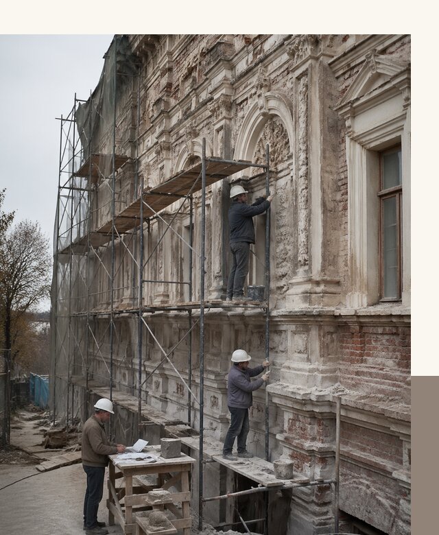 Реставрация объектов культурного наследия под ключ в Пензе